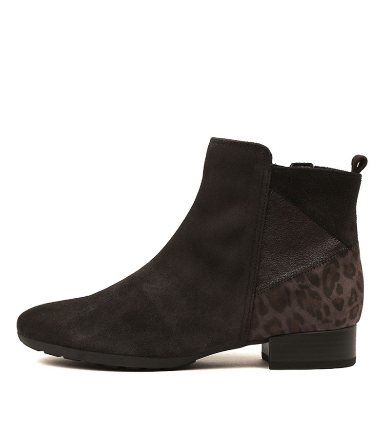 Gabor Reggae Mørkegrått Skinn Multi