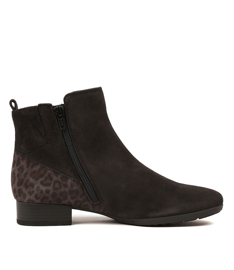 Gabor Reggae Mørkegrått Skinn Multi