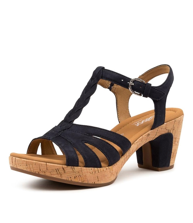 Gabor Rylie Blå Nubuck