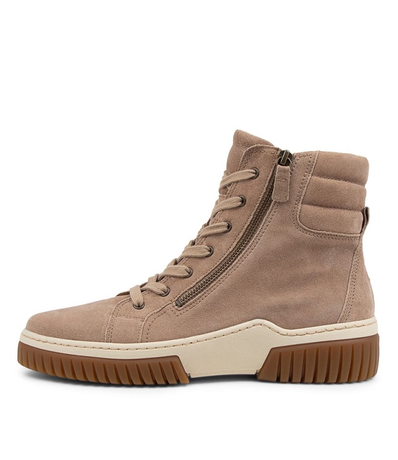 Gabor Saacha Ankelstøvletter I ørken Semsket Skinn