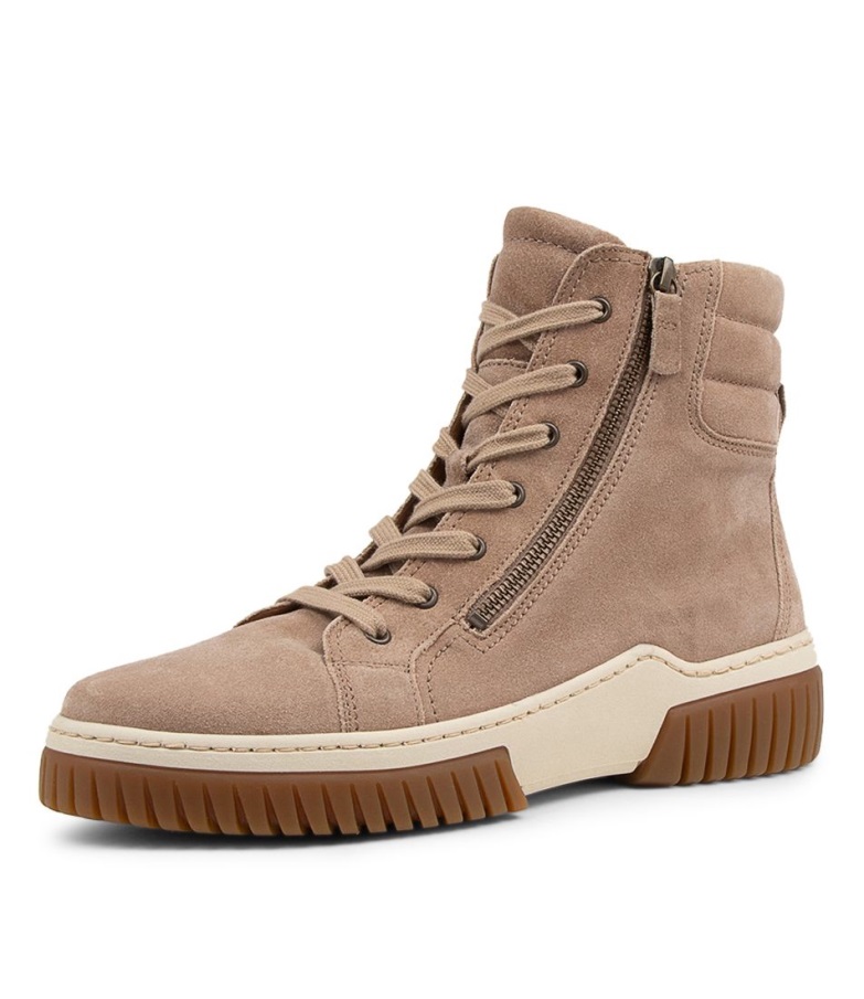 Gabor Saacha Ankelstøvletter I ørken Semsket Skinn