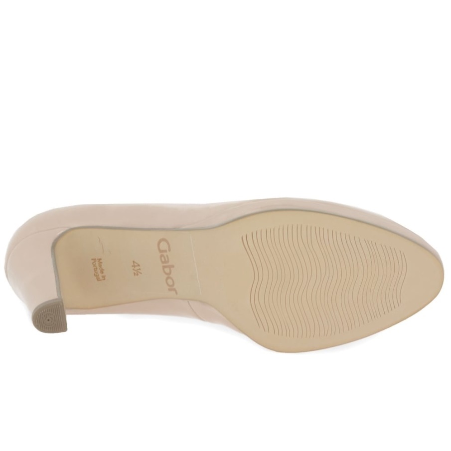 Gabor Sand Patent Fantastiske Høyhælte Banesko For Kvinner