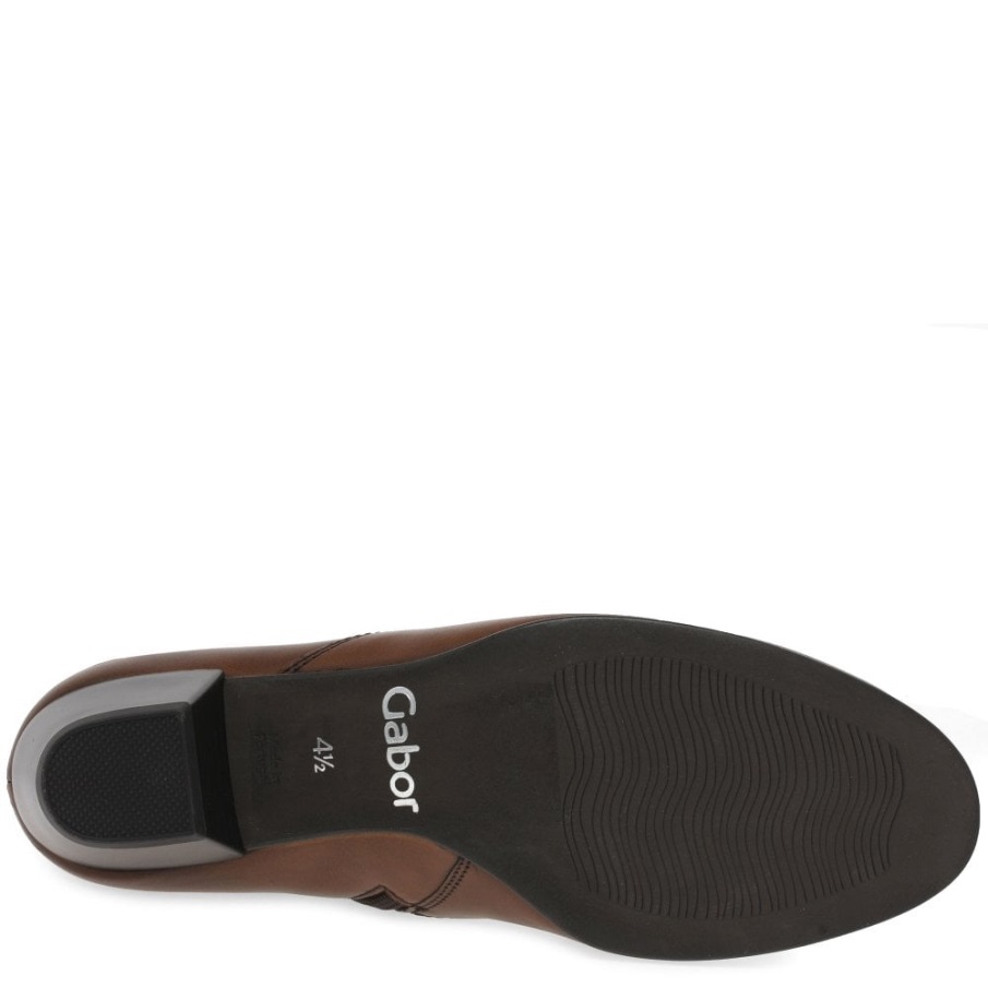 Gabor Norge Sattel Rachel Skinnstøvler Med Bred Passform