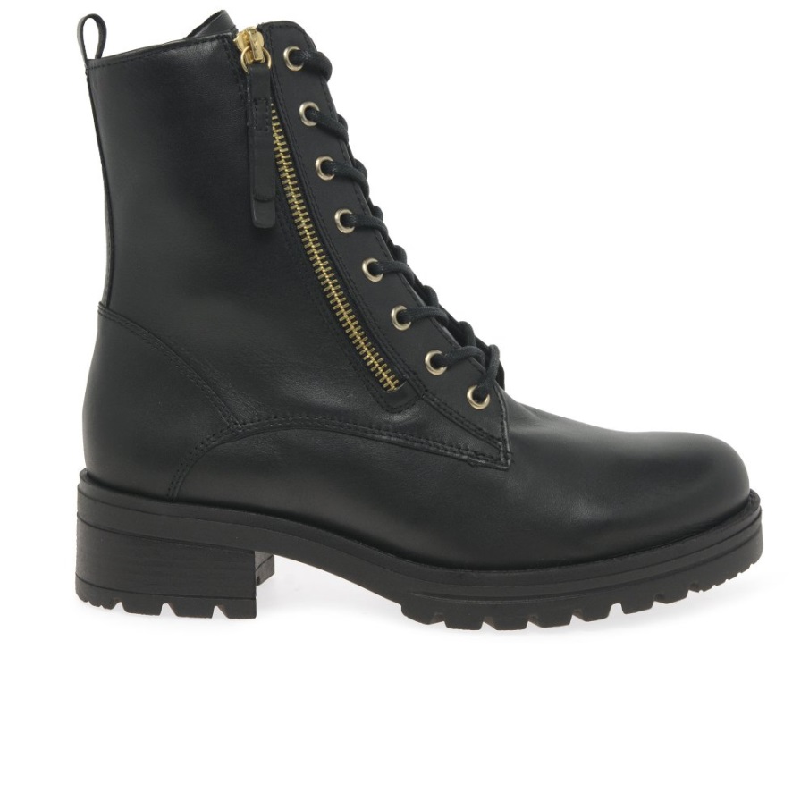 Gabor Serve Dame Biker Boots Svart