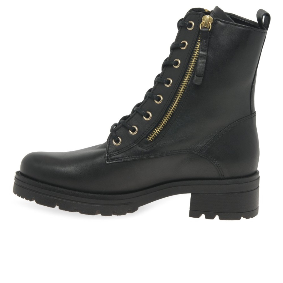 Gabor Serve Dame Biker Boots Svart