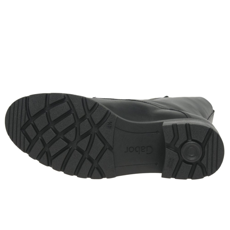 Gabor Serve Dame Biker Boots Svart