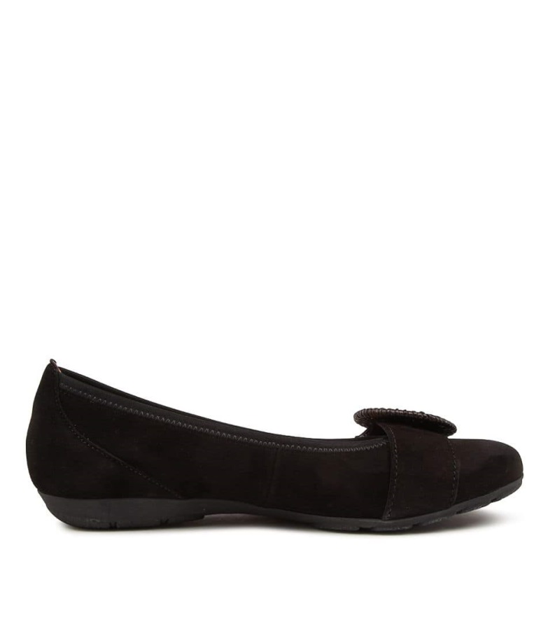 Gabor Shez Schwarz Semsket Skinn