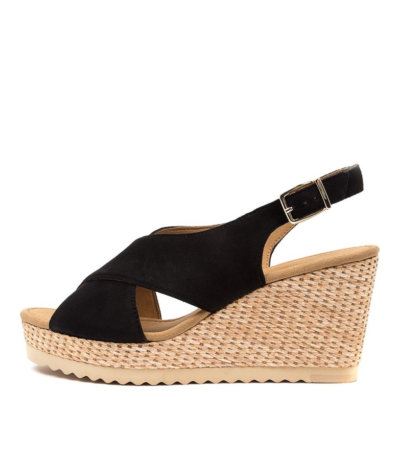 Gabor Silas Schwarz Semsket Skinn