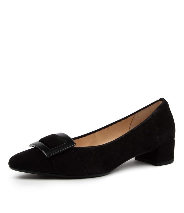 Gabor Telly Schwarz Semsket Skinn