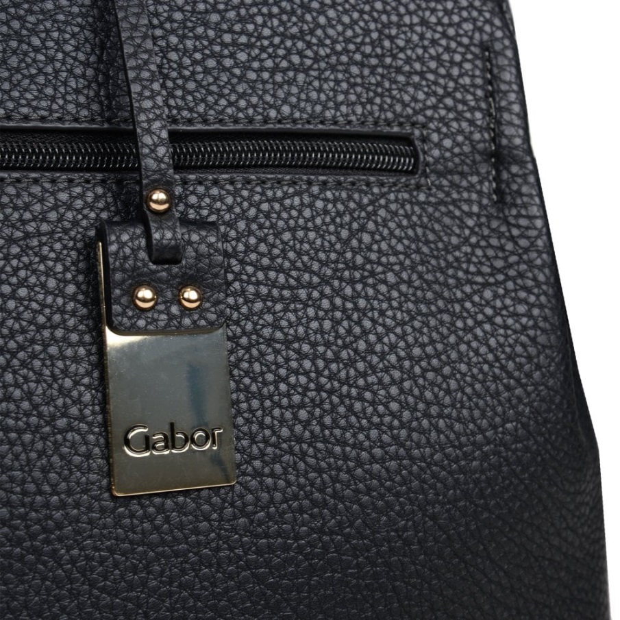 Gela Grab Bag For Dame Svart Print Gabor Norge