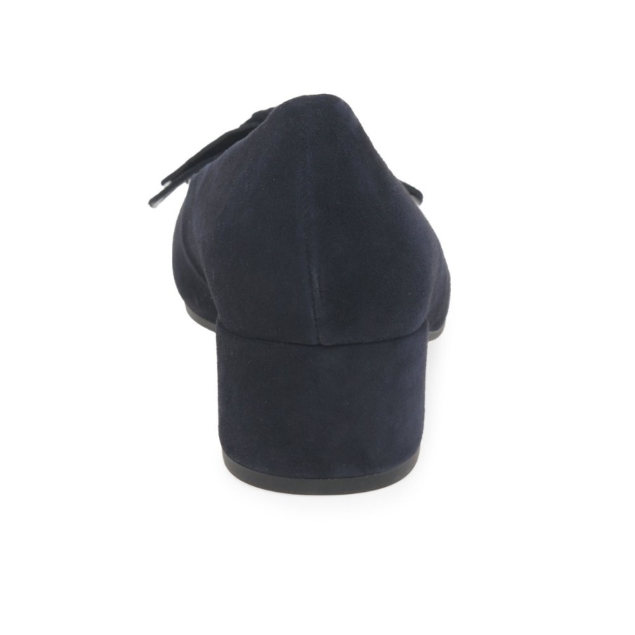 Hooty Damer Domstol Sko Atlantic Semsket Skinn Gabor