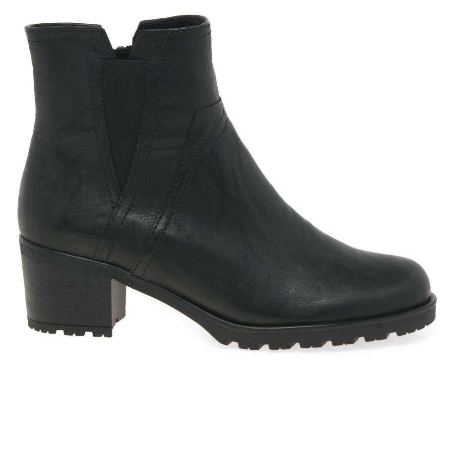 Invitasjon Dame Ankelstøvletter Svart Gabor