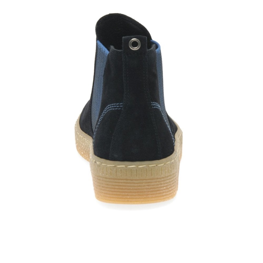 Lourdes Chelsea Boots For Kvinner Pacific Semsket Skinn Gabor Norge