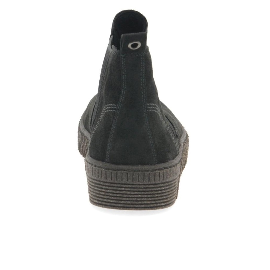 Pepper Semsket Skinn Gabor Norge Lourdes Chelsea Boots For Kvinner