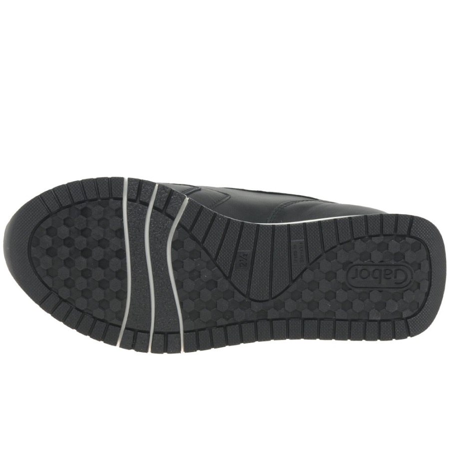 Prinsesse Damesko Gabor Svart/gull