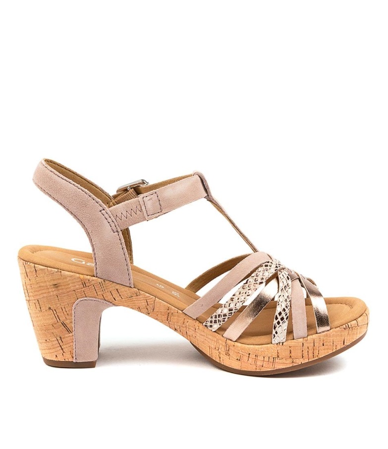 Ryia Rosa Semsket Skinn-Multi Gabor