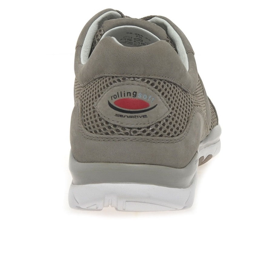 Visone Nubuck Helen Sportstrener For Kvinner Gabor