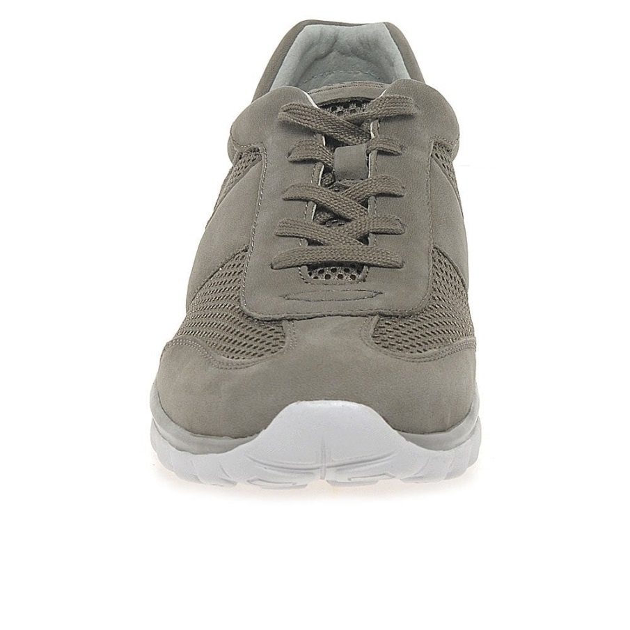 Visone Nubuck Helen Sportstrener For Kvinner Gabor