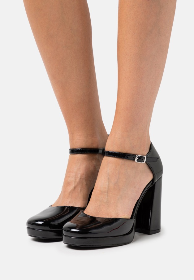 Svarte Gabor Høye Hæler