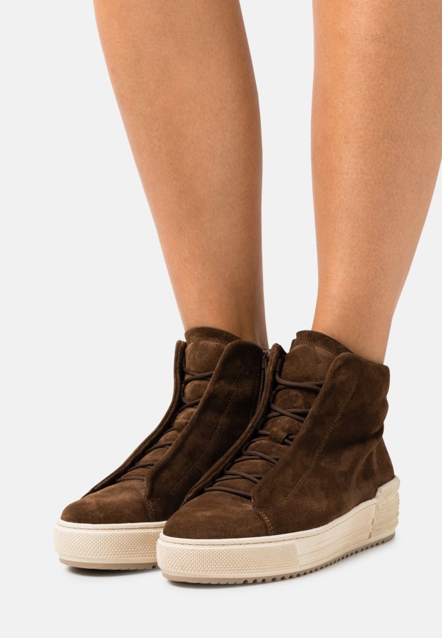 Gabor Ankelstøvletter Pepper/creme