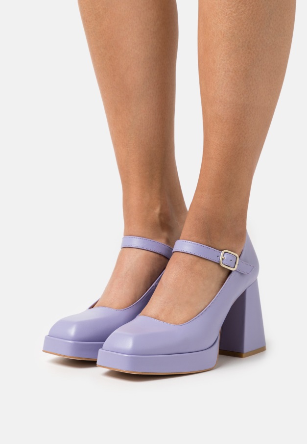 Vegansk Noella - Platåhæl Gabor Lyserosa