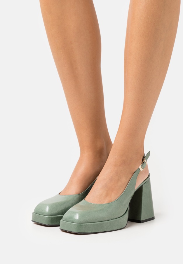 Vegansk Noella - Platåhæl Gabor Lyserosa