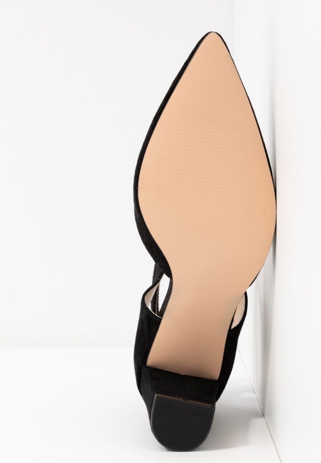 Gabor Svart Skinn - Høye Hæler