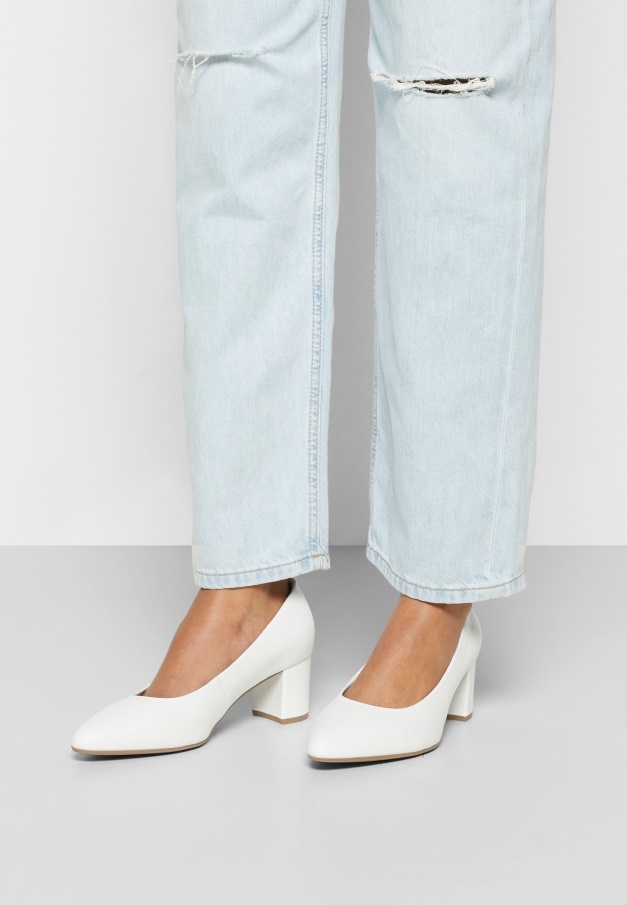 Hvite Gabor Klassiske Hæler