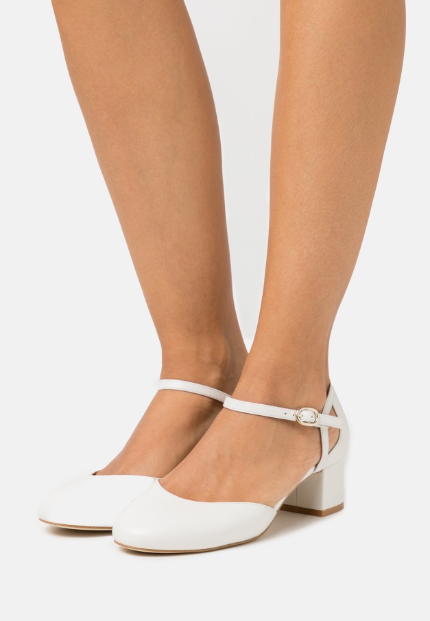 Hvite Gabor Klassiske Hæler