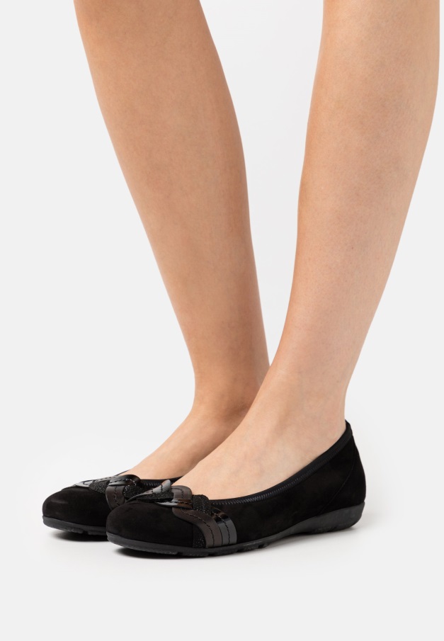 Støvete Rose Gabor Ballettpumper