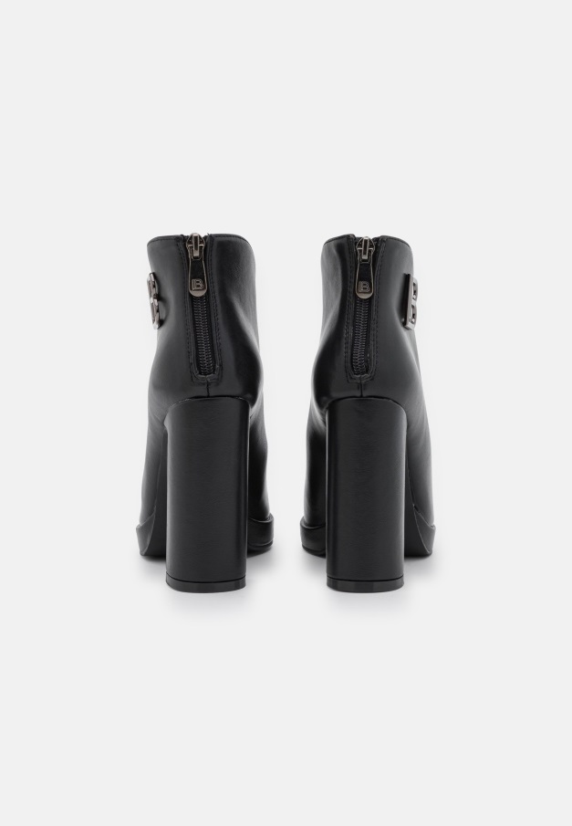 Plattform Ankelstøvletter Svart Gabor