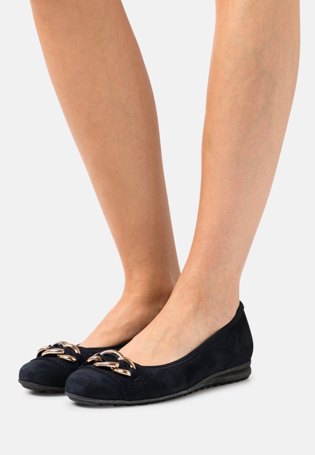 Gabor Ballet Pumps Svart