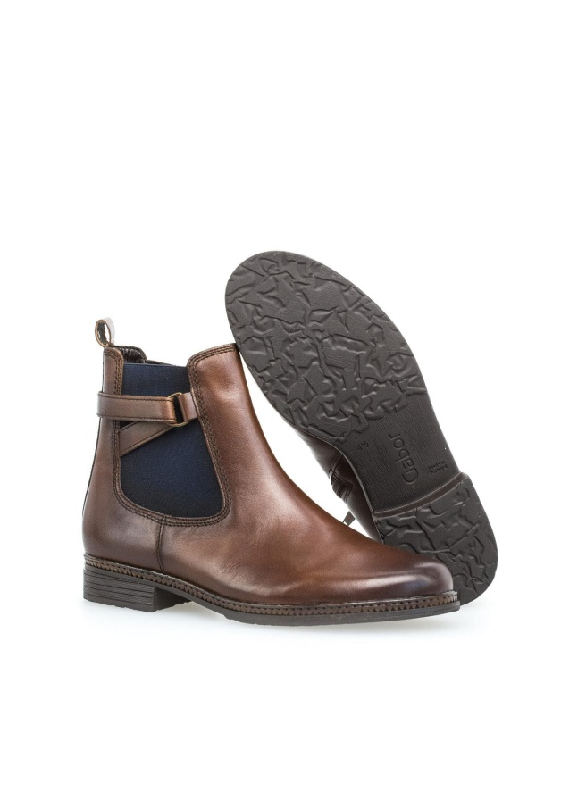 Kvinner Gabor Lysebrune Klassiske Ankelstøvletter