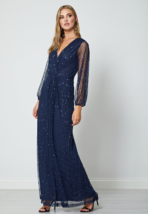 Gabor Dunkelblau Høye Hæler