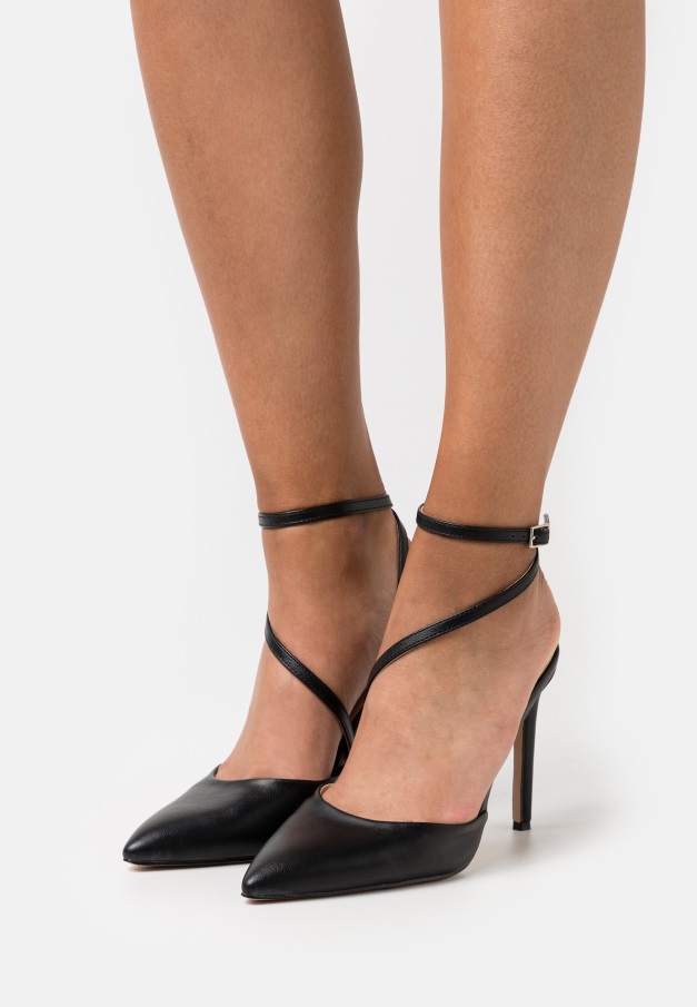 Svart Gabor Wide Fit Reggie - Klassiske Hæler