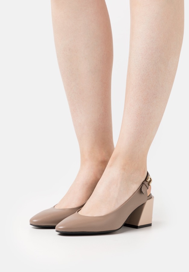 Lys Rosa Skinn - Klassiske Hæler Gabor