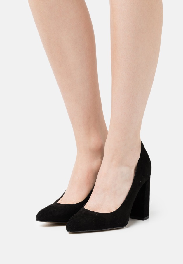 Svart Gabor Skinn - Klassiske Hæler