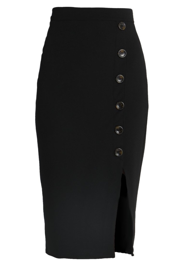 Svart Gabor Skinn - Klassiske Hæler